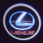 Светодиодный проектор на Lexus накладной
